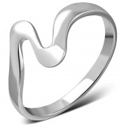 Plain Silver Ring, rp757